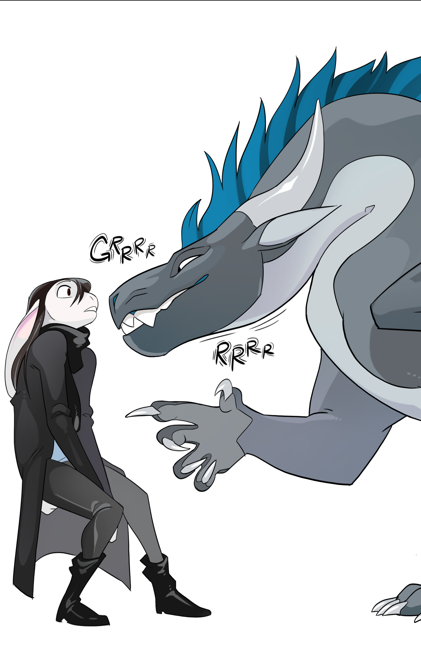 Mari caught by Kyu