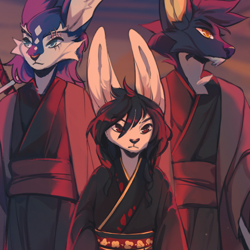 Mari protected by Veela and Fenrir