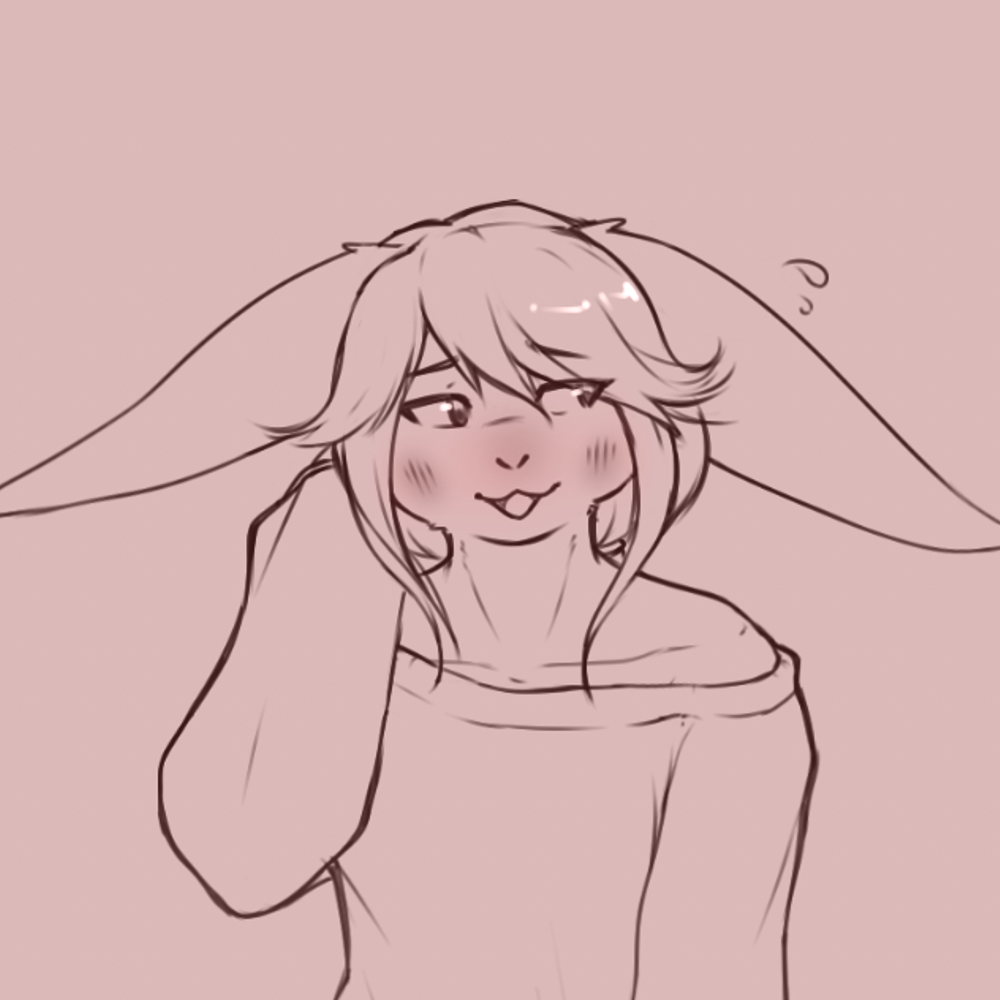 Mari with his ears down